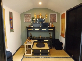 Interior of Shikan Do, UK