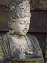 Bodhisattva feeding the birds